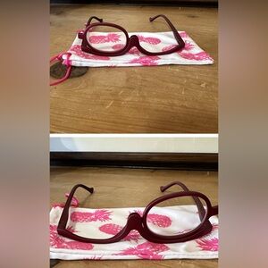 Vicci Make up -Readers / - Matte Red Glasses